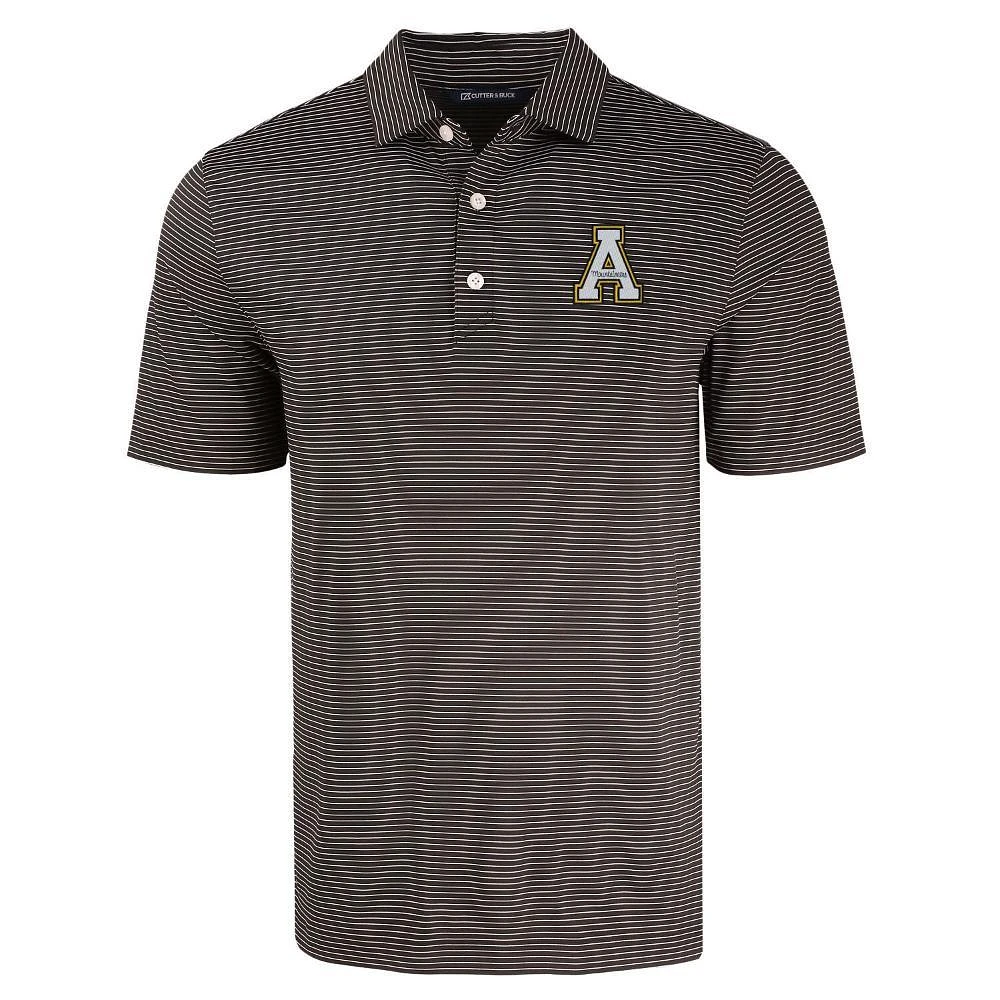 App State Cutter & Buck Forge Fine Line Polo
