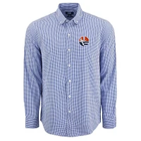 Florida Cutter & Buck Skyline Epic Gingham Dress Shirt