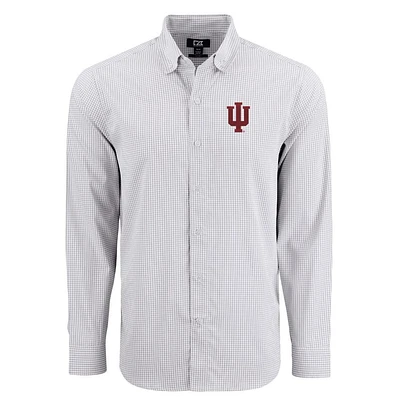 Indiana Cutter & Buck Skyline Epic Gingham Dress Shirt