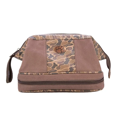 Clemson Zep-Pro Waxed Canvas Toiletry Bag
