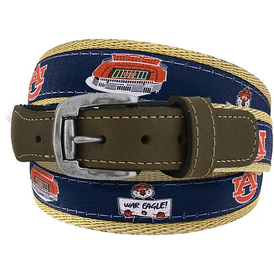 Auburn Zep-Pro Stadium Ribbon Belt