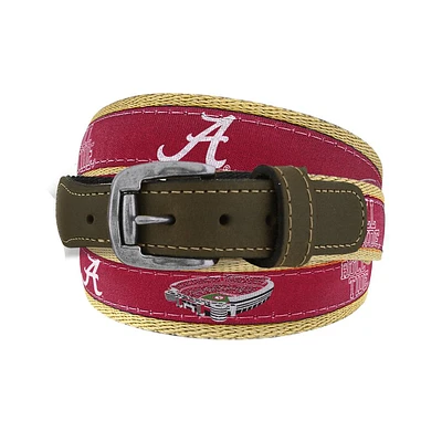 Alabama Zep-Pro Stadium Ribbon Belt