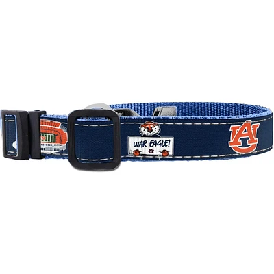 Auburn Zep-Pro Stadium Ribbon Pet Collar