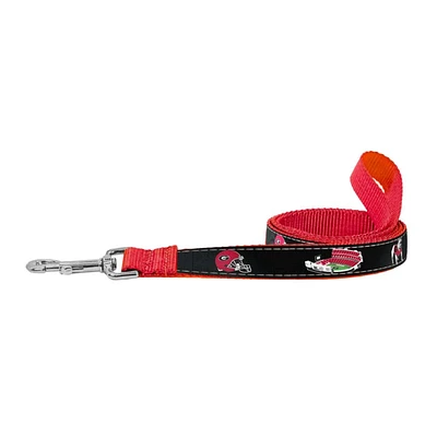 Georgia Zep-Pro Stadium Ribbon 6 Ft Pet Leash