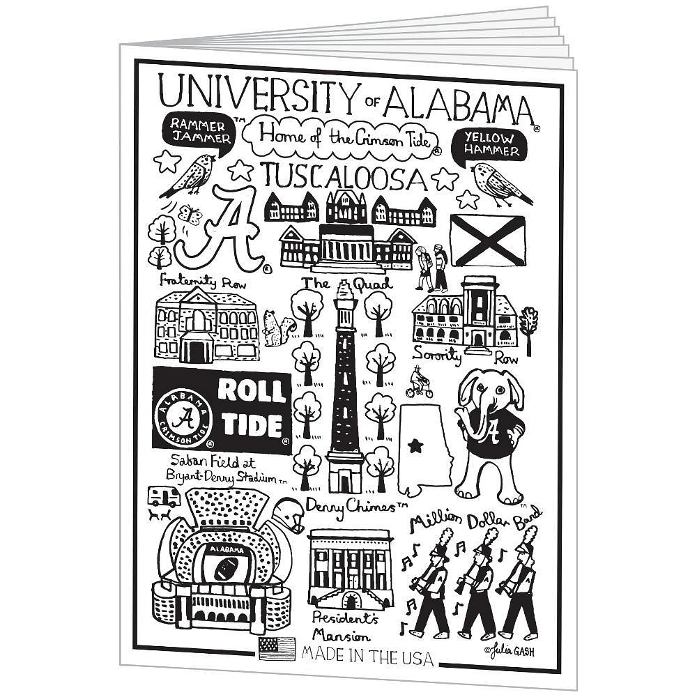 Alabama Julia Gash Coloring Book and Crayons