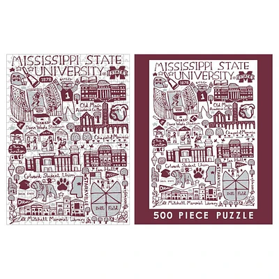Mississippi State Julia Gash 500 Piece Puzzle