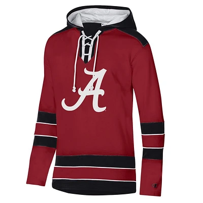 Alabama Champion Men's Super Fan Hockey Hooded Sweatshirt