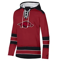 Arkansas Champion Men's Super Fan Hockey Hooded Sweatshirt
