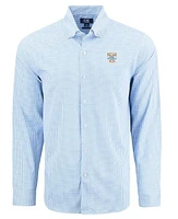 Tennessee Lady Vols Cutter & Buck Skyline Eco Gingham Button Up Shirt
