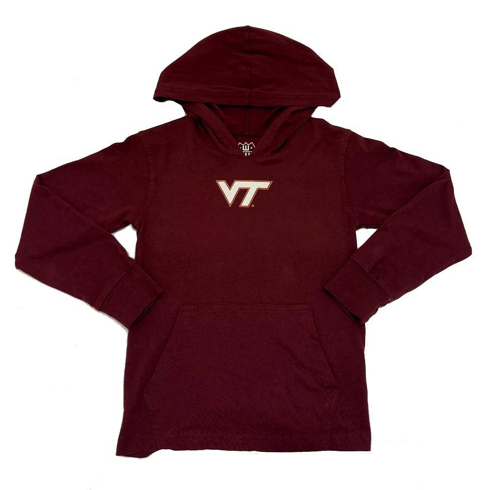Virginia Tech Wes and Willy Kids Jersey Hoodie