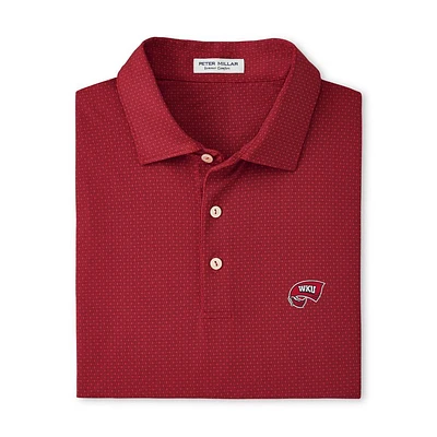Western Kentucky Peter Millar Tesseract Performance Polo
