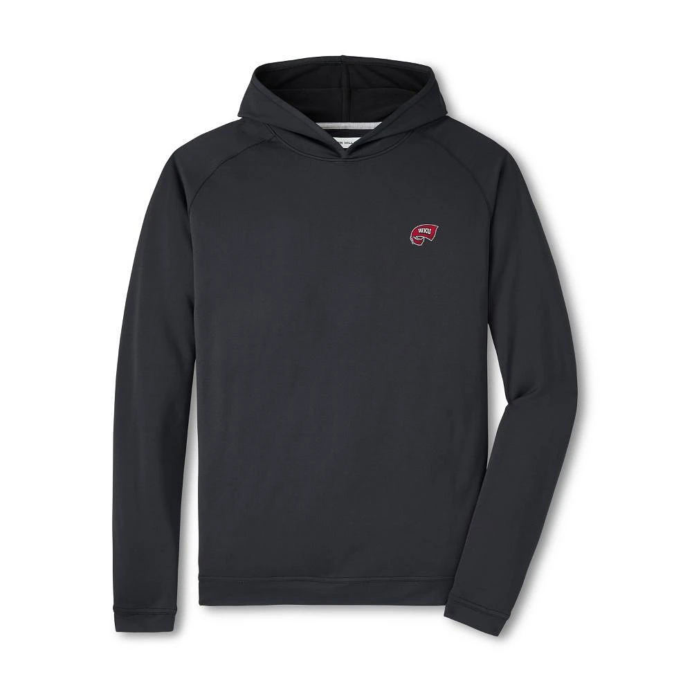 Western Kentucky Peter Millar Pine Performance Hoodie