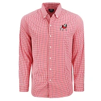 Georgia Cutter & Buck Skyline Epic Gingham Dress Shirt