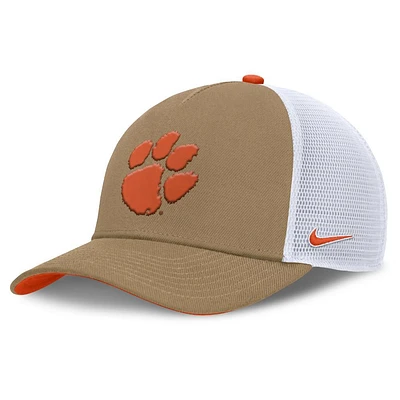 Clemson Nike Rise Academic Structured Trucker Cap