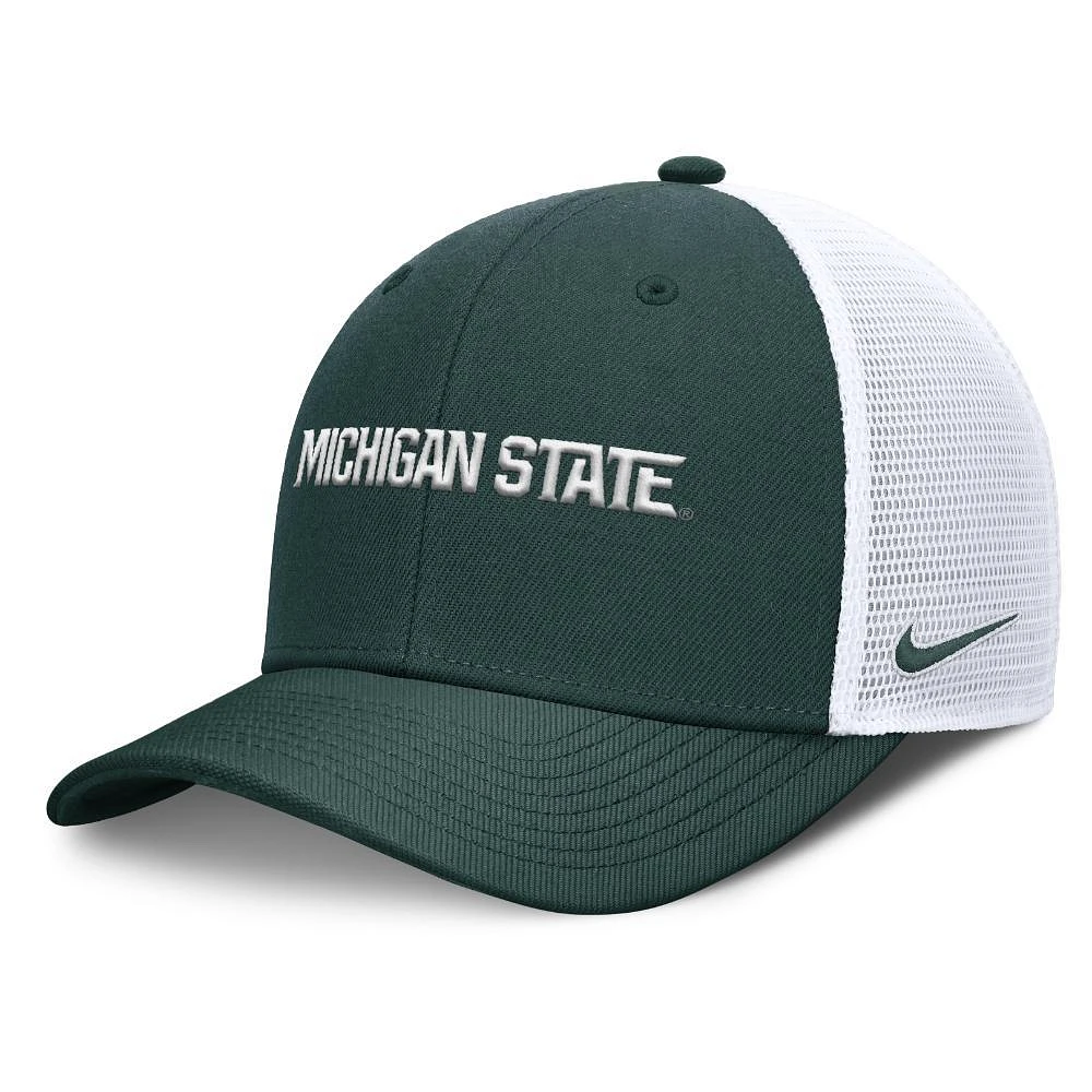 Michigan State Nike Rise Gameday Structured Trucker Cap