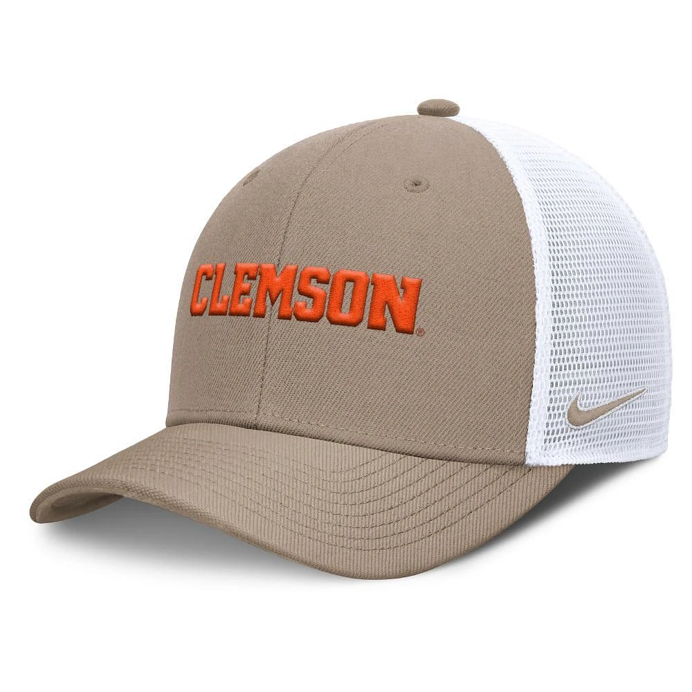 Clemson Nike Rise Gameday Structured Trucker Cap