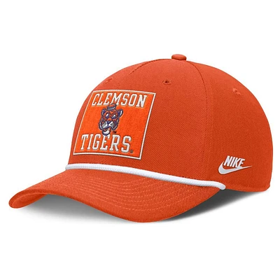 Clemson Nike Vault Rise Rope Structured Cap