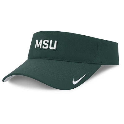 Michigan State Nike Ace Practice Visor