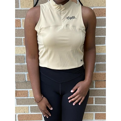 UCF Hype And Vice Belle Zip Mock Top
