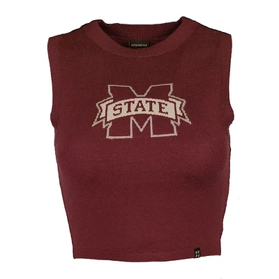 Mississippi State Hype And Vice Ivy Knitted Tank Top