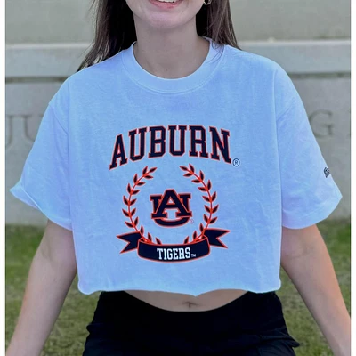Auburn Hype And Vice Giant Logo Track Top Cropped Tee