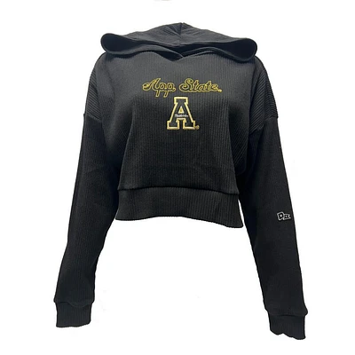 App State Hype And Vice Warm-Up Cropped Hooded Sweatshirt