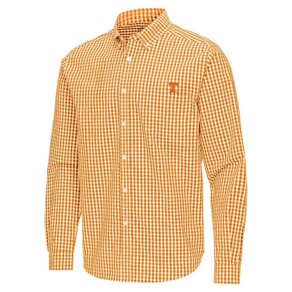 Tennessee Antigua Ellis Gingham Woven Shirt
