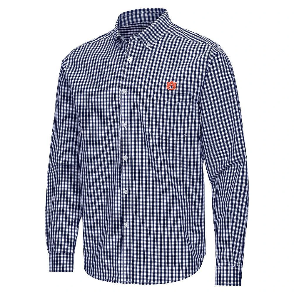 Auburn Antigua Ellis Gingham Woven Shirt