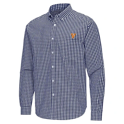 Virginia Antigua Ellis Gingham Woven Shirt