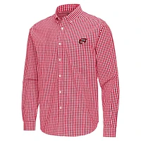 Western Kentucky Antigua Ellis Gingham Woven Shirt