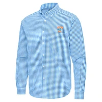 Tennessee Antigua Lady Vols Ellis Gingham Woven Shirt