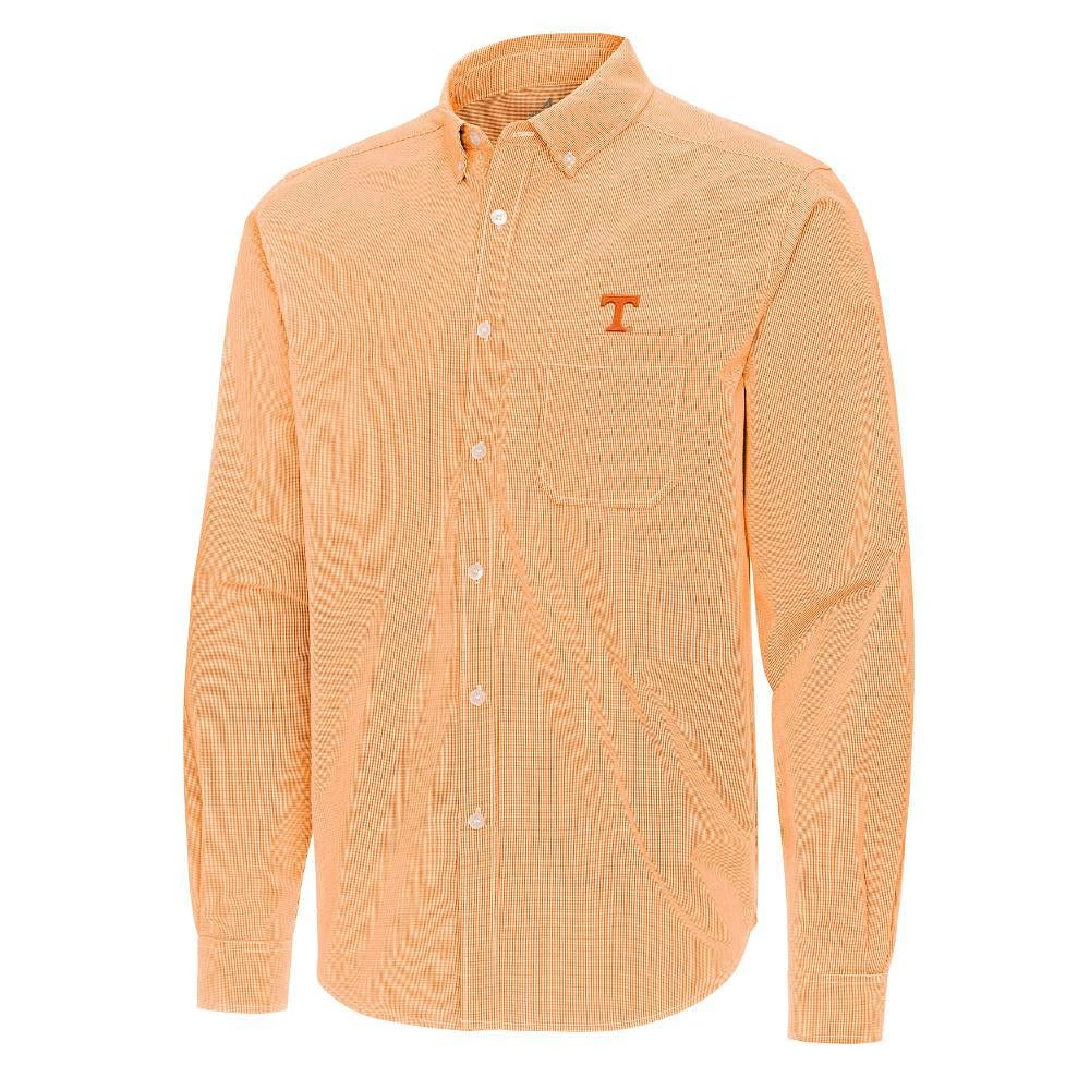 Tennessee Antigua Porter Micro Check Woven Shirt