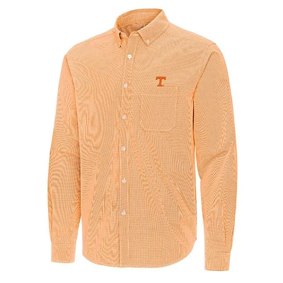 Tennessee Antigua Porter Micro Check Woven Shirt