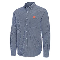 Auburn Antigua Porter Micro Check Woven Shirt