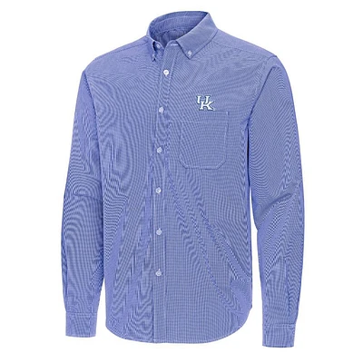 Kentucky Antigua Porter Micro Check Woven Shirt