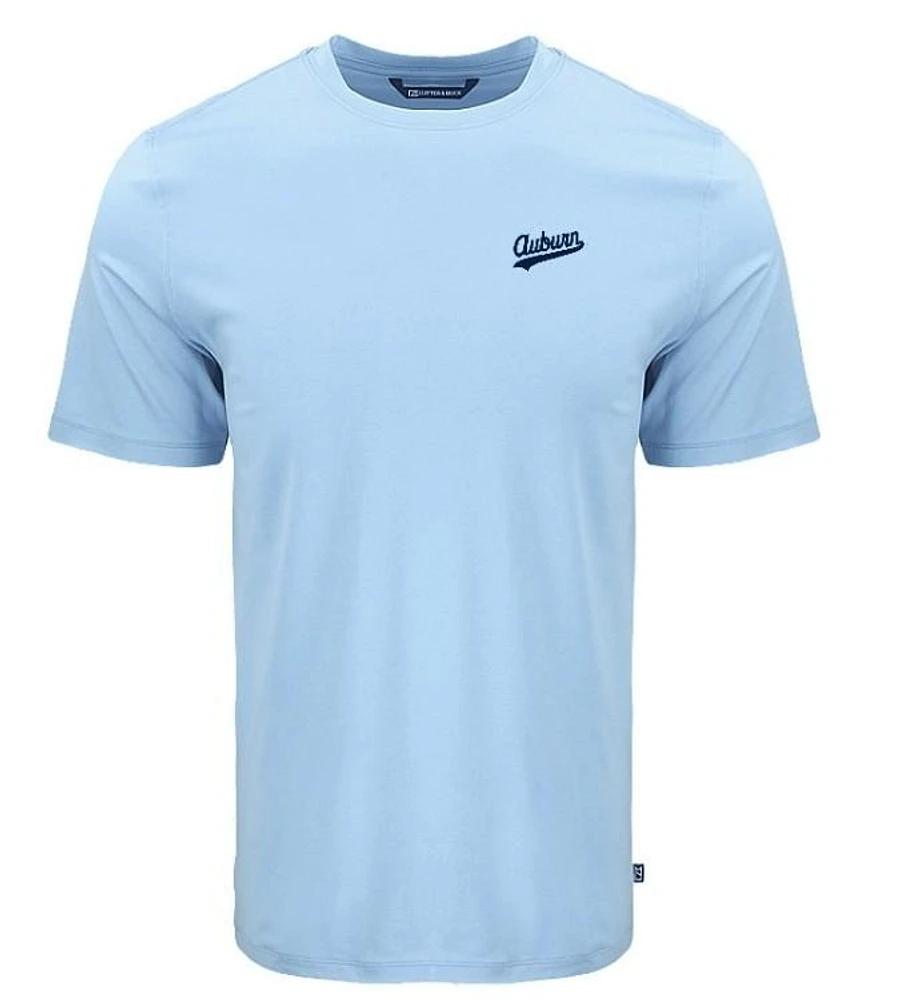 Auburn Script Cutter & Buck Coastline Comfort Tee Shirt