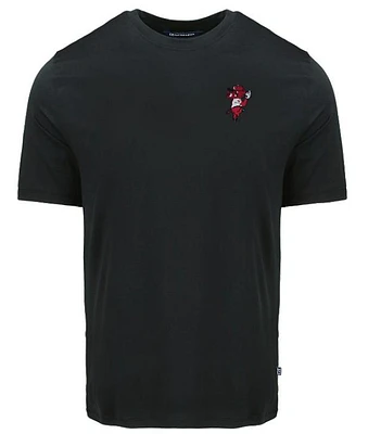 Arkansas Pitching Ribby Cutter & Buck Coastline Comfort Tee Shirt