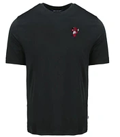 Arkansas Pitching Ribby Cutter & Buck Coastline Comfort Tee Shirt