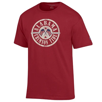Alabama Champion Circle Flags Americana Tee