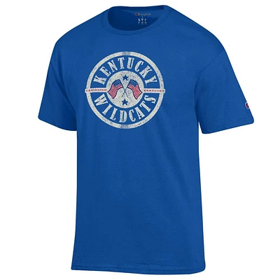 Kentucky Champion Circle Flags Americana Tee