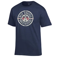 West Virginia Champion Circle Flags Americana Tee