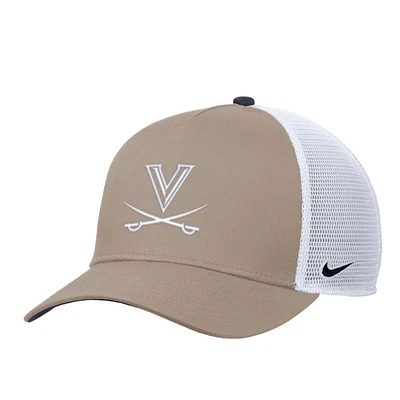 Virginia Nike Rise Pinch Mesh Adjustable Trucker Cap