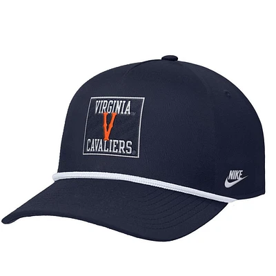 Virginia Nike Vault Rise Pinch Rope Structured Cap
