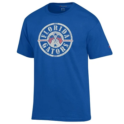 Florida Champion Circle Flags Americana Tee
