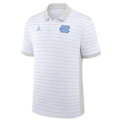 UNC Jordan Brand Dri-Fit Victory Stripe Polo