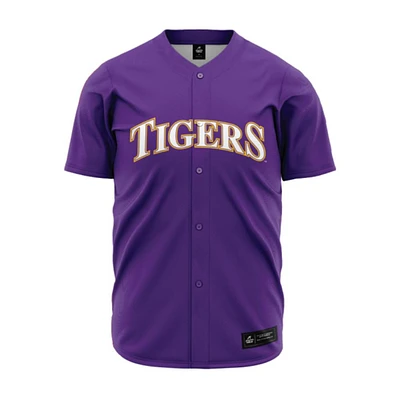LSU Purple Sublimated Baseball Jersey