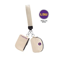 LSU Oversized Keystrap with Dual Coin Purses