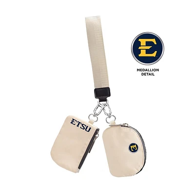 ETSU Oversized Keystrap with Dual Coin Purses