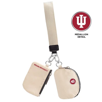 Indiana Oversized Keystrap with Dual Coin Purses