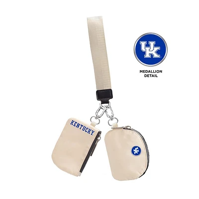 Kentucky Oversized Keystrap with Dual Coin Purses